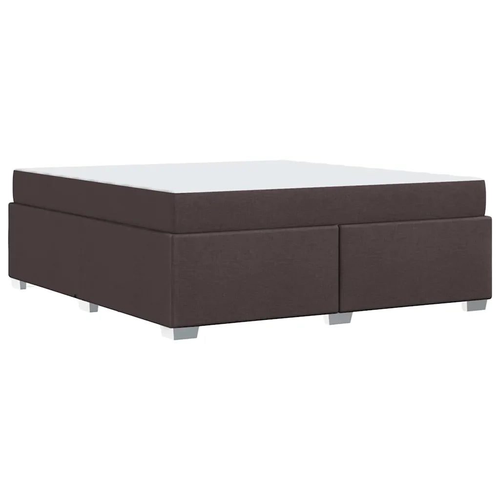 vidaXL Struttura del letto Marrone scuro 180 x 200 cm Tessuto