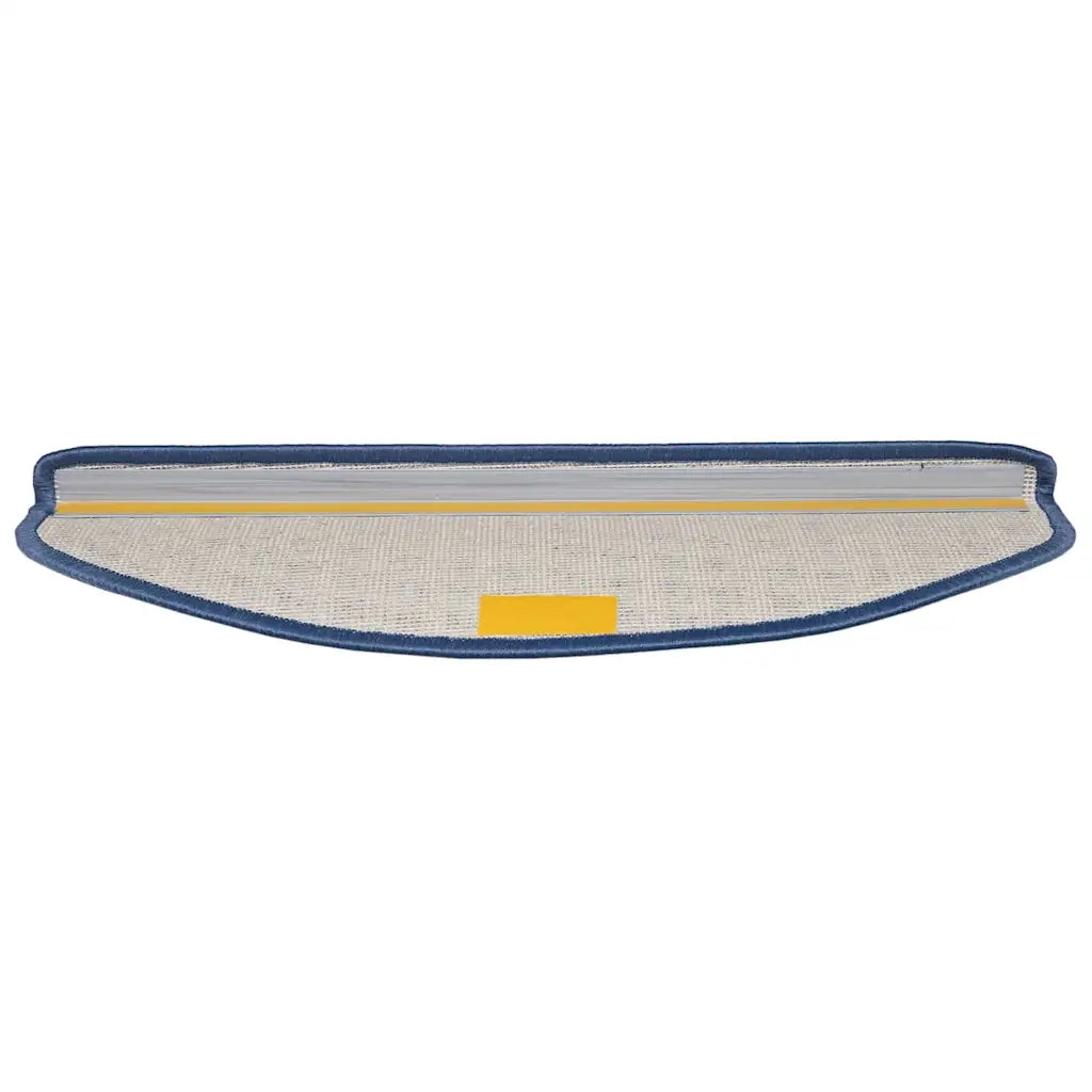 Tappetini per scale autoadesivi 15 pcs Blu 65 x 21 x 4 cm
