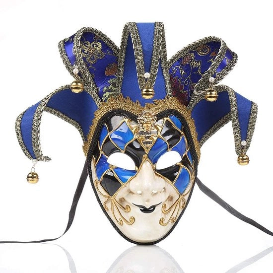Maschera da Festa Leggera - Unisex - Progettata per un Design Retro - Ideale per un Adattamento Perfetto - Comoda per Lunghe Ore