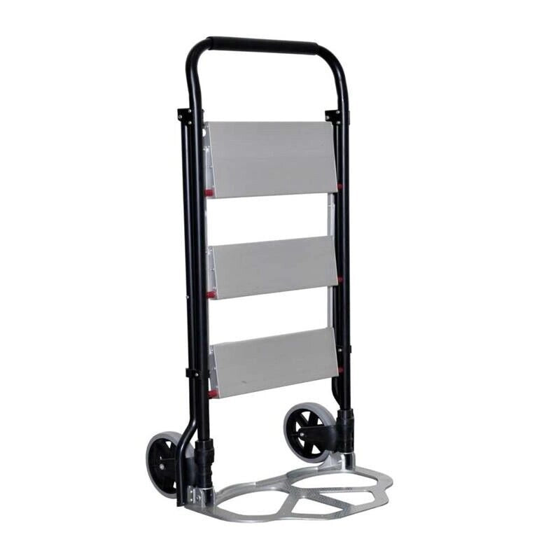 SCALA-CARRELLO 2 IN 1 CON PORTATA MASSIMA DA 70 KG