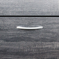 Scarpiera Sally 60x24x80 h cm in Legno Grigio Scuro