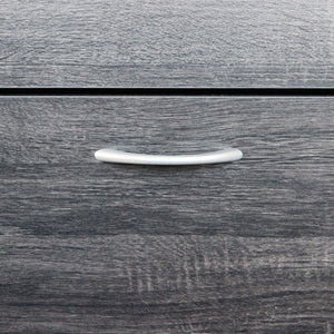 Scarpiera Sally 60x24x80 h cm in Legno Grigio Scuro