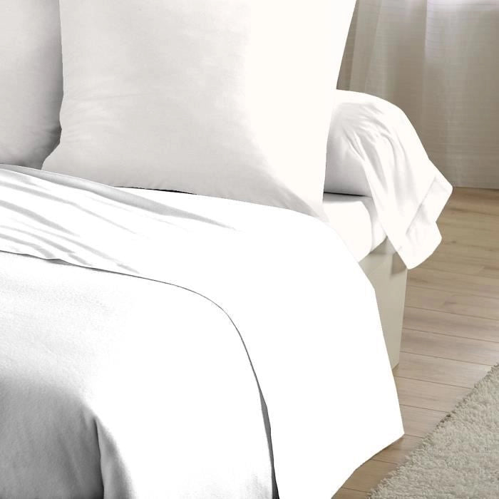 Lenzuolo sopra - HOME LINGE PASSION - 180 x 290 cm - 1 persona - Bianco