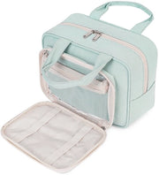 Borse per donne, grandi borse per donne, borse per cosmetici per donne, grandi borse per donne, borse per make-up per uomini e full size (verde menta)