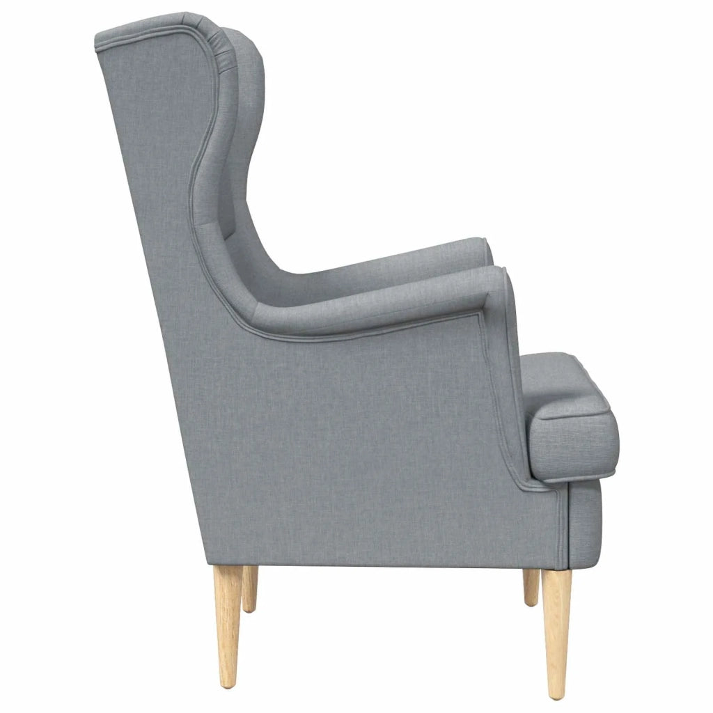 Poltrona | Sedia Relax Grigio chiaro Tessuto