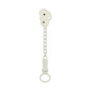 Porta succhietto chicco 00040852200000 easy clip con catenella grigio