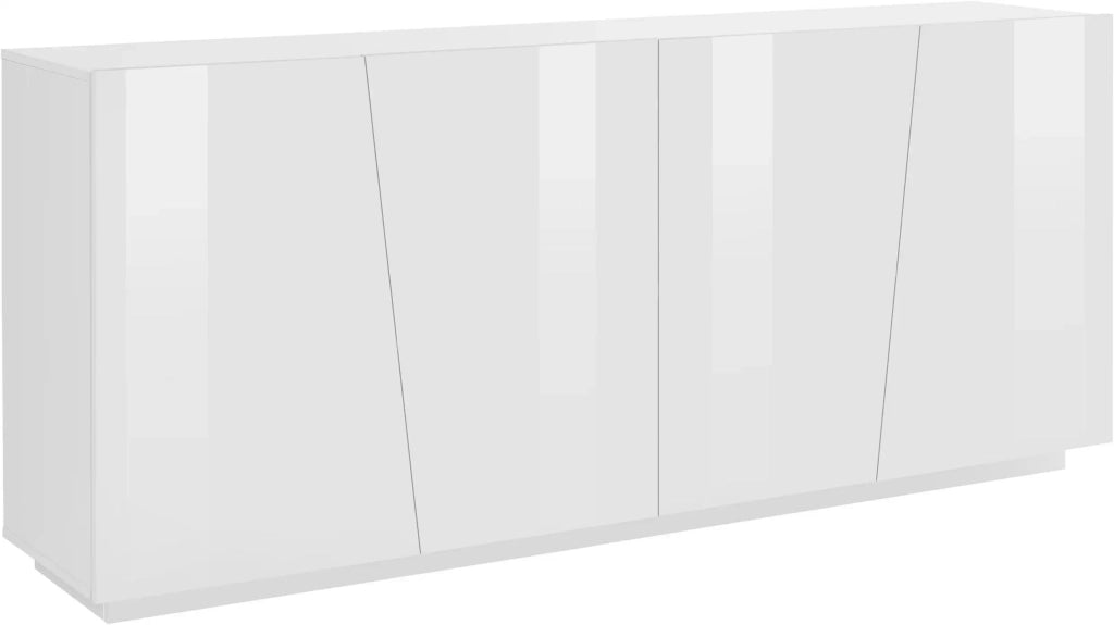Mobile VEGA L 200 x H 86 x P 43 cm bianco lucido