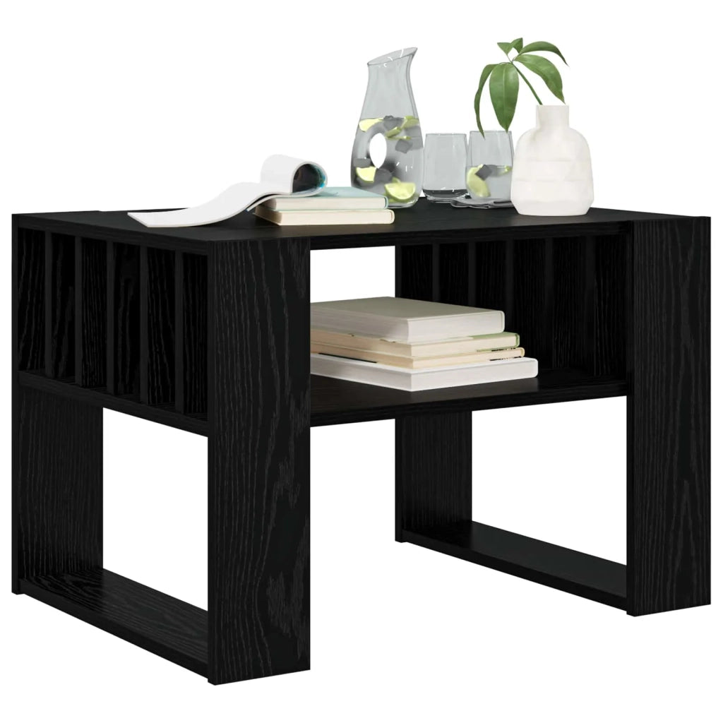 Tavolino da salotto Rovere Nero 66 x 49,5 x 45 cm 8000117