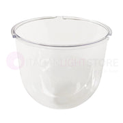 DIONE Diffusore Policarbonato Trasparente d. 15,5 Ricambio R7380DT GARDENLIGHT