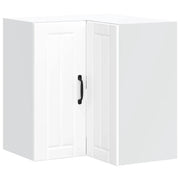 Mobile angolare da cucina Lucca 57 x 57 x 60 cm ampio contenitore design moderno legno composito bianco 02_0050202