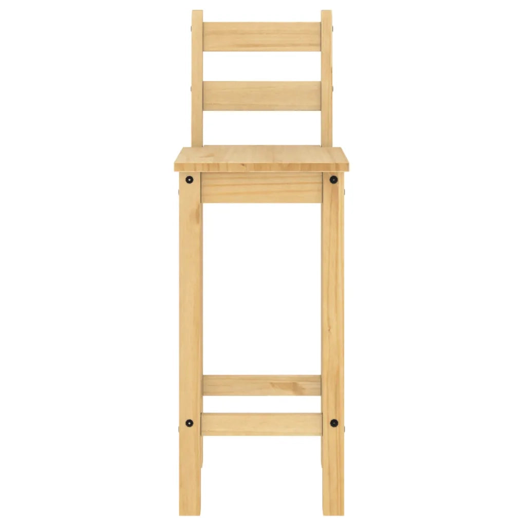Set da Bar 3 pz in Legno Massello di Pino