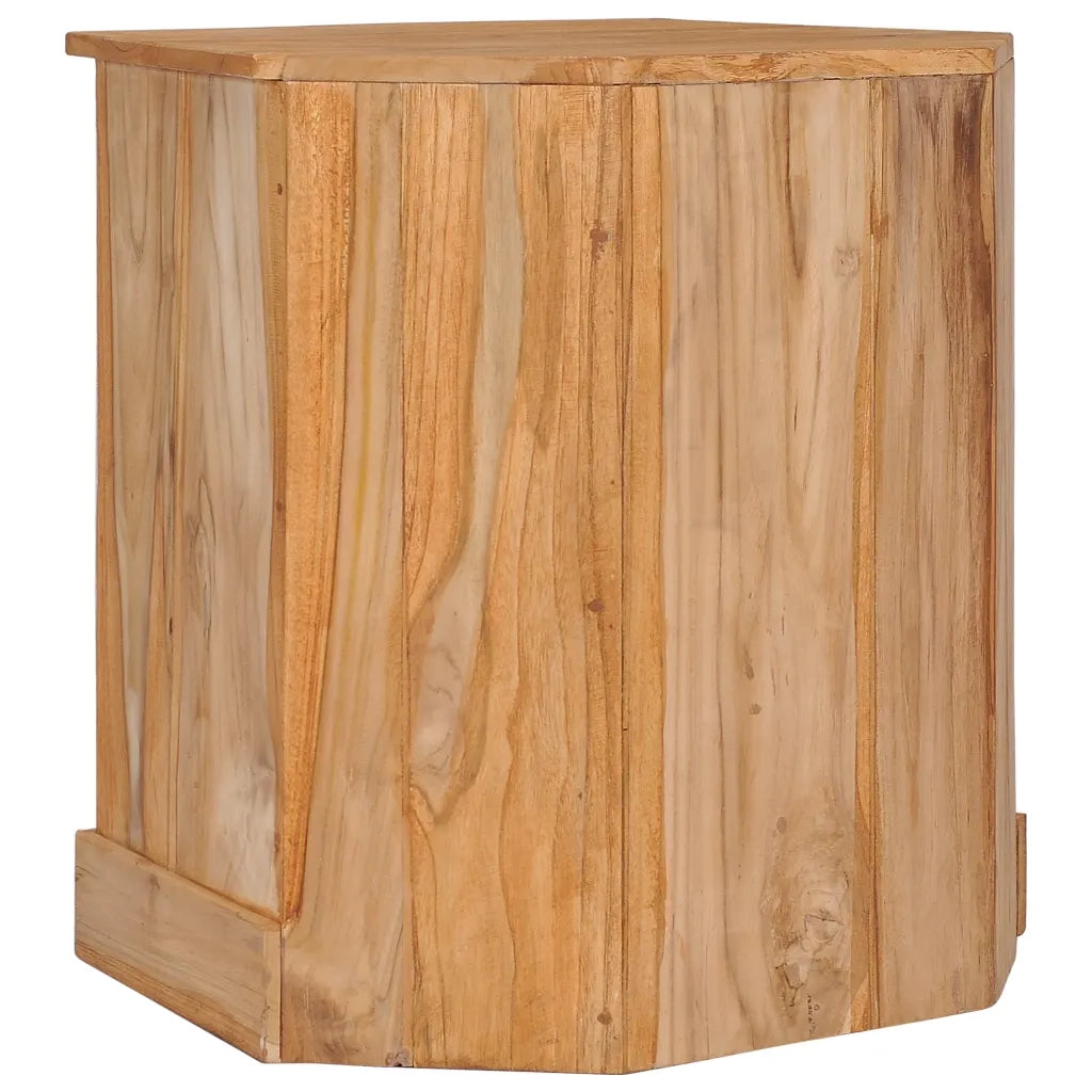 Credenza Angolare 60x45x60 cm in Legno Massello di Teak 288898