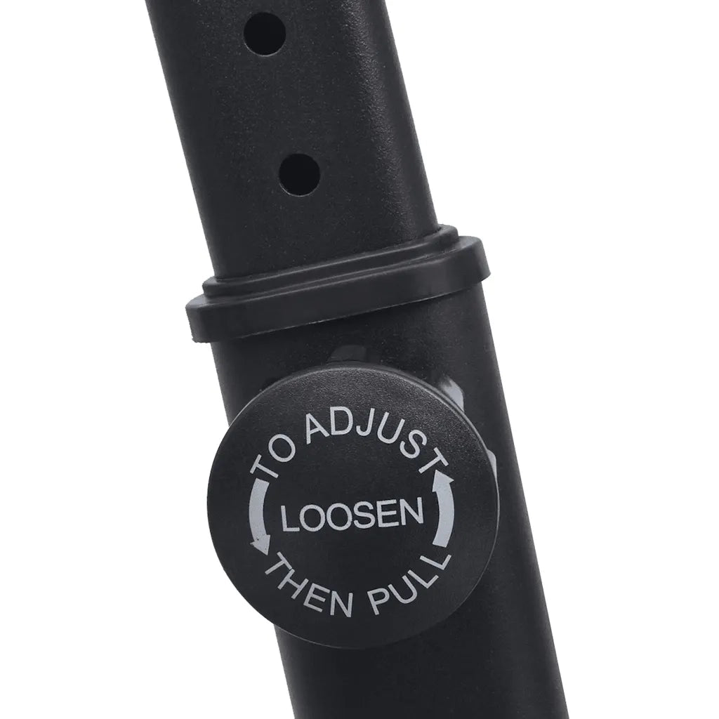 Cyclette Ellittica con Sensori a Impulso Nera e Rossa CFW6039298