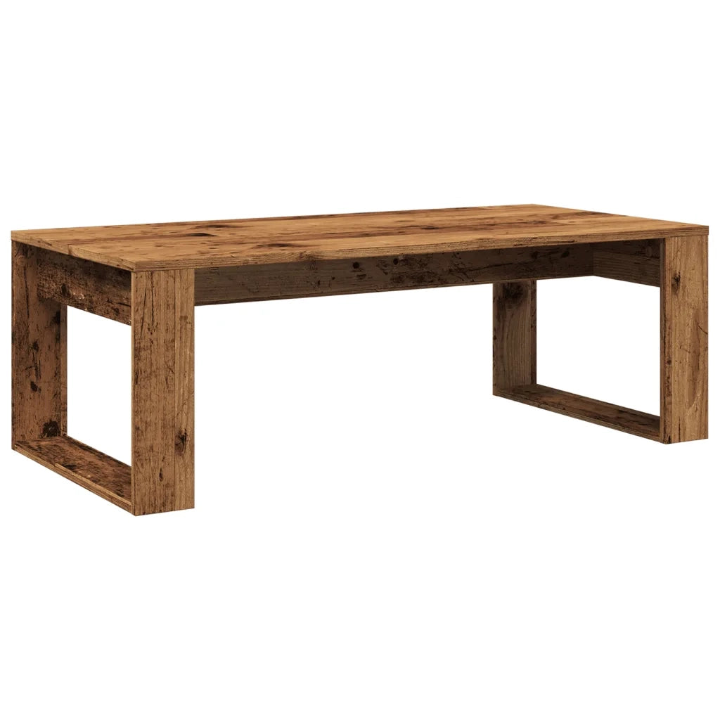 Tavolino da salotto | Tavolino da caff¨¨ | Tavolino da Soggiorno Legno Antico 102x50x35 cm in Truciolato