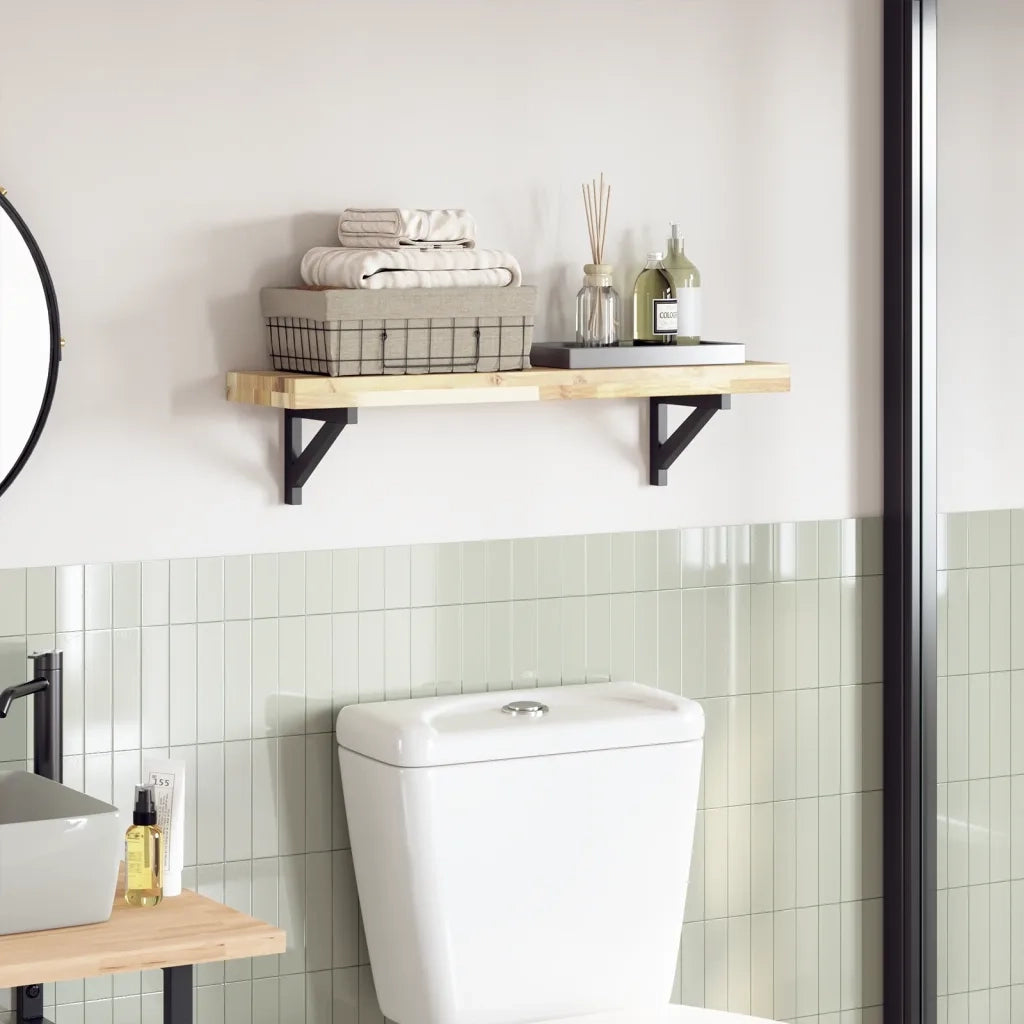 Piano per Tavolo 80x20x4cm Rettangolare Legno Massello Acacia 4008766