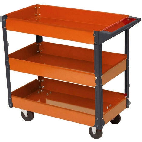 CARRELLO PORTAUTENSILI 3 RIPIANI cm 70x35x73h