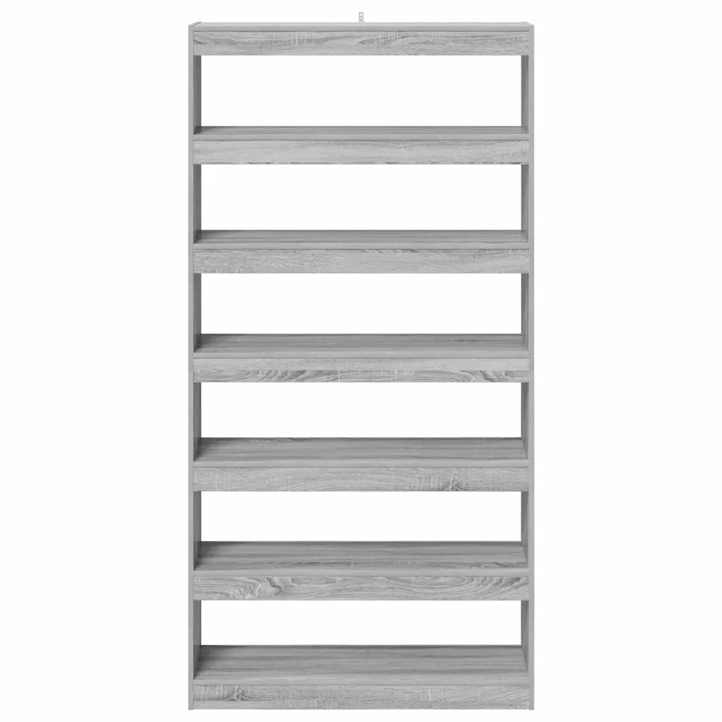 Armadio per Libri Grigio Sonoma 100 x 30 x 198 cm