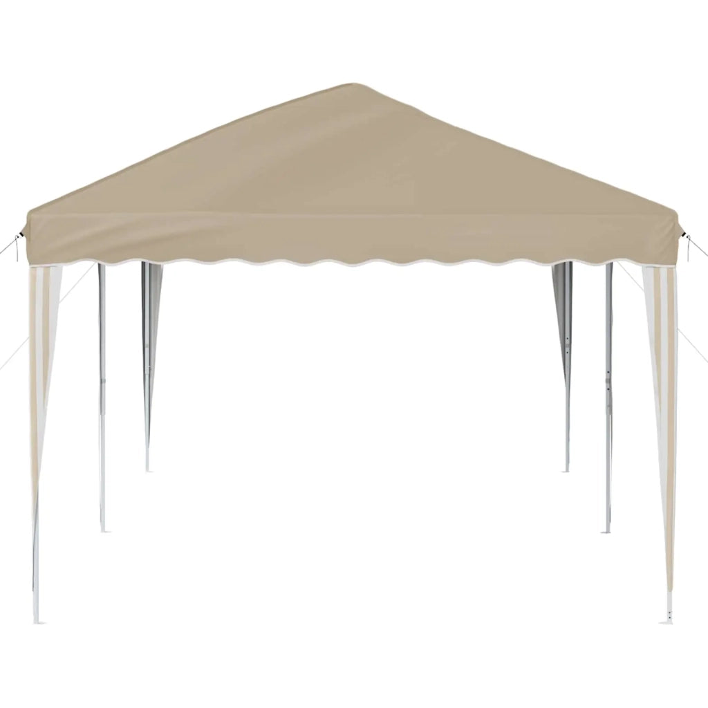 Tenda per feste a pop-up-Gazebo 575 x 290 x 245 cm Crema