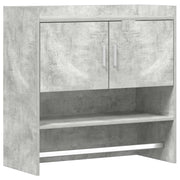 Scaffale da parete A parete Grigio Cemento 80 x 36 x 80 cm 8011382