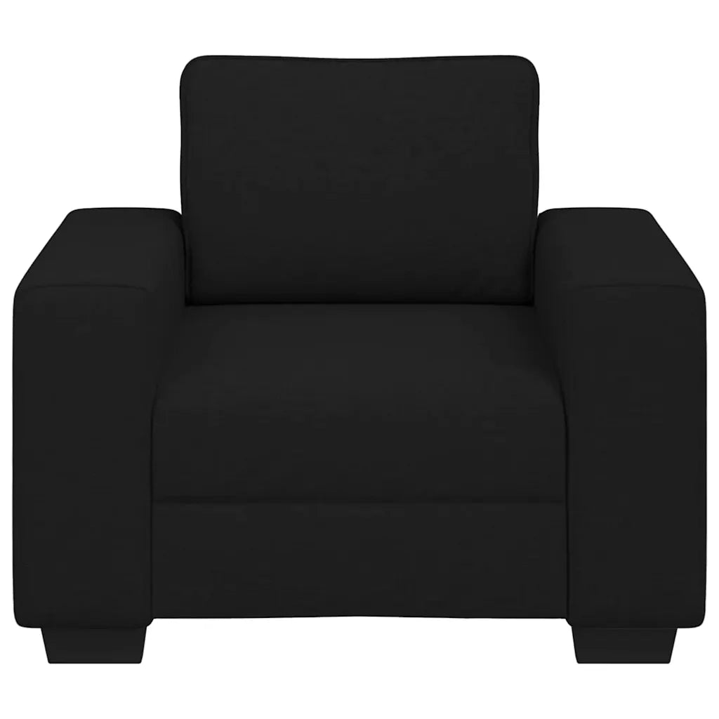 Poltrona Nera 60 cm in Tessuto
