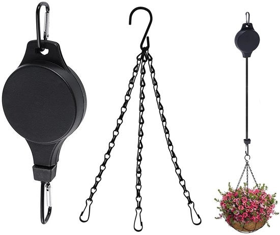 Sostegno per vaso, gru per vaso, catena di sostegno, alta resistenza, adatto per vasi di fiori, lampadari e gabbie per uccelli