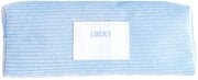 Etui per matite floreale, etui, tas per scrivere, etui per ragazze, etui leggero con disegno di fiori (blu chiaro 342)