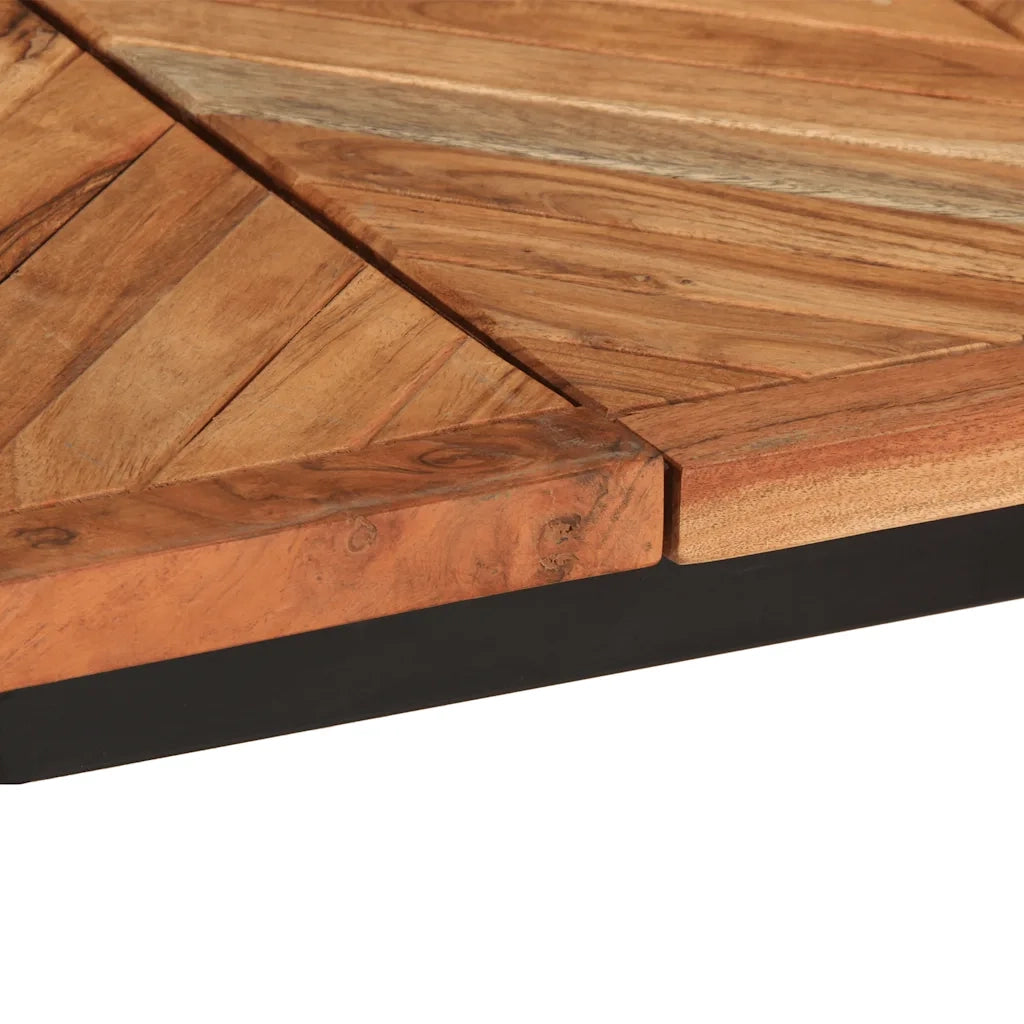 Tavolo da Pranzo 180x90x75 cm in Legno Massello di Acacia 373619
