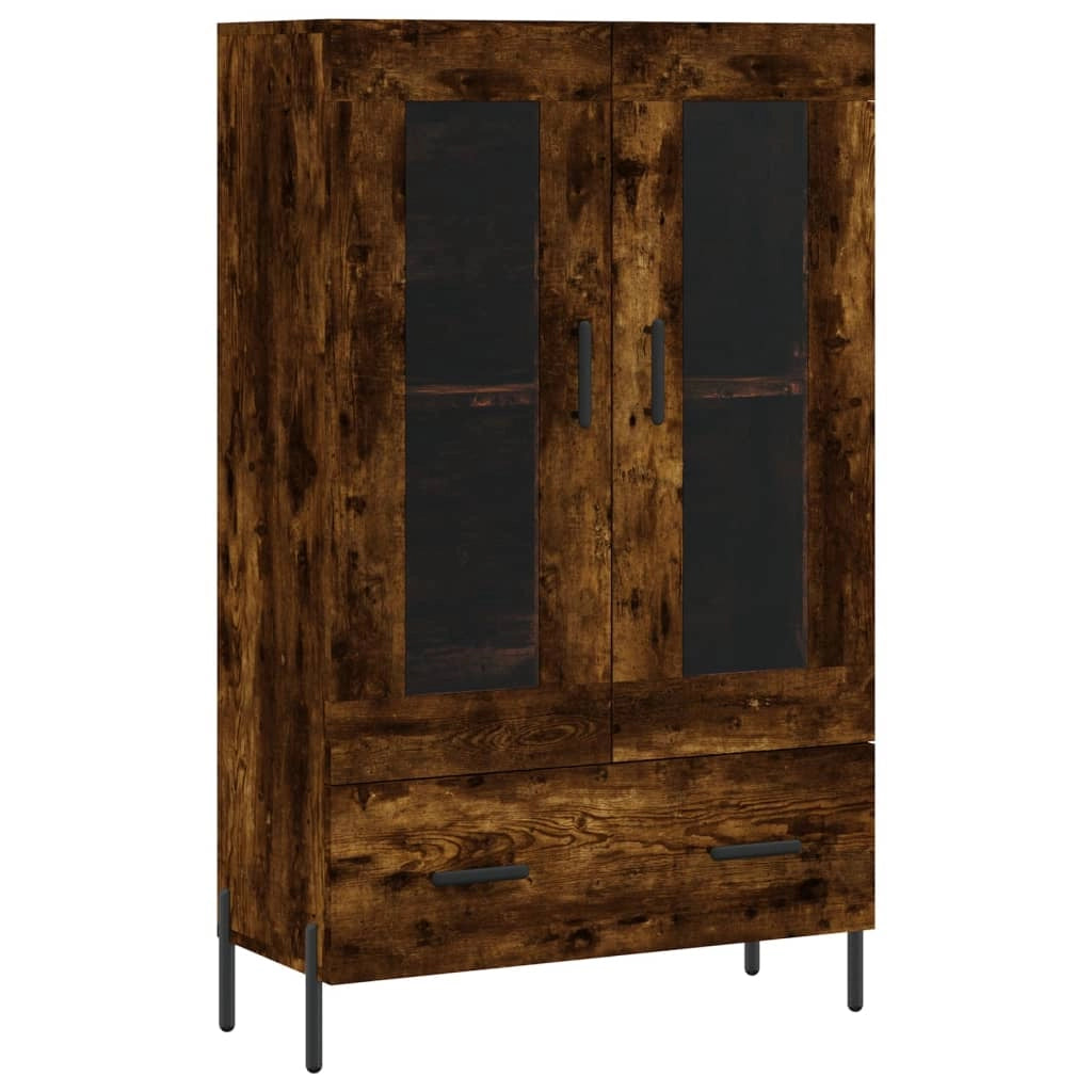 Buffet credenza cassettiera mobiletto mobile contenitore organizer cucina soggiorno salotto alto 69,5 x 31 x 115 cm legno ingegnerizzato marrone 02_0033399
