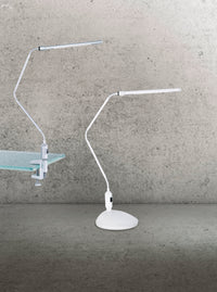 Lampa a morsetto da Interno a LED in Metallo Titanio