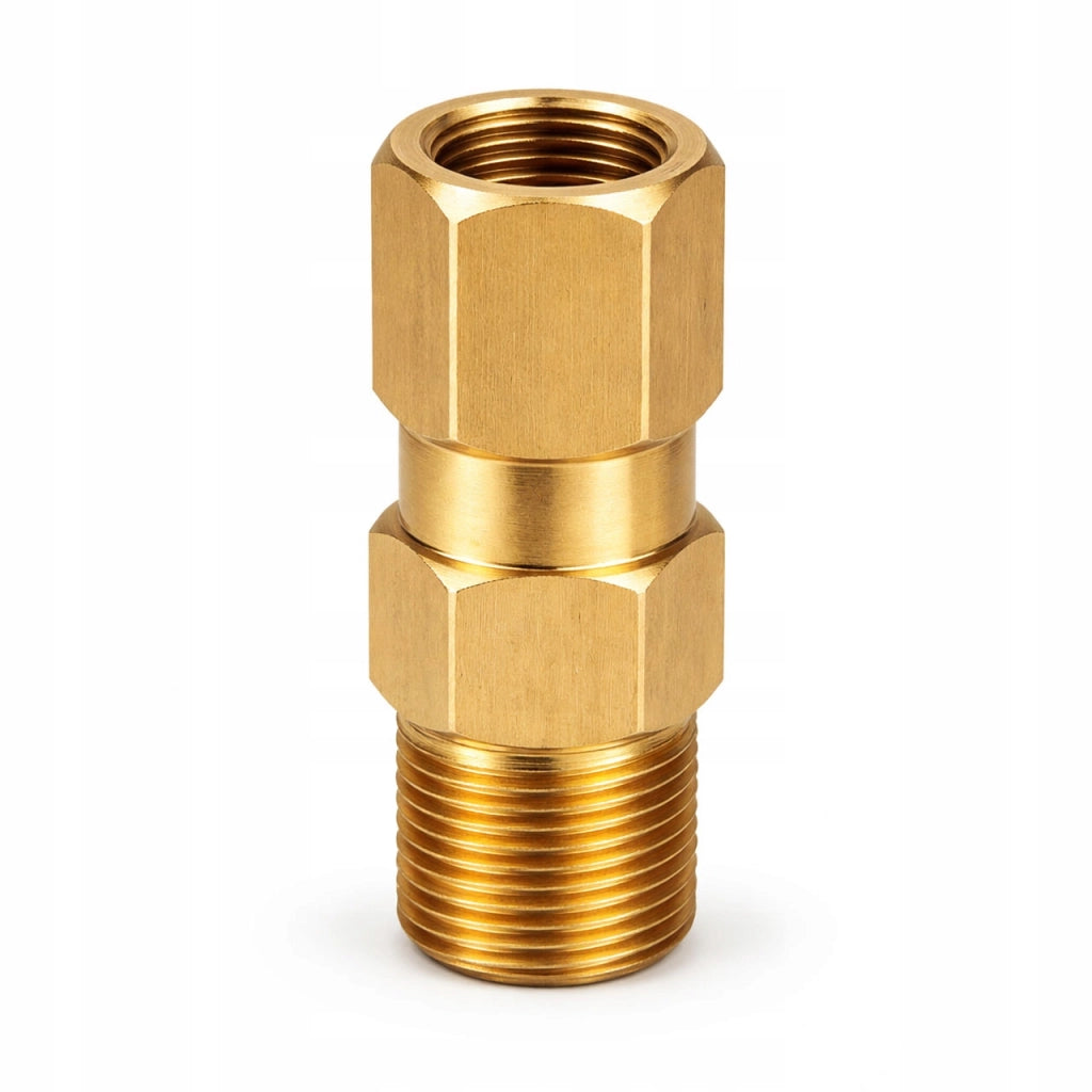 Adattatore Riduzione Filettatura M22x1,5 a M18 – Ottone, 250 Bar, 150°C | Compatibile con Kärcher HD/HDS