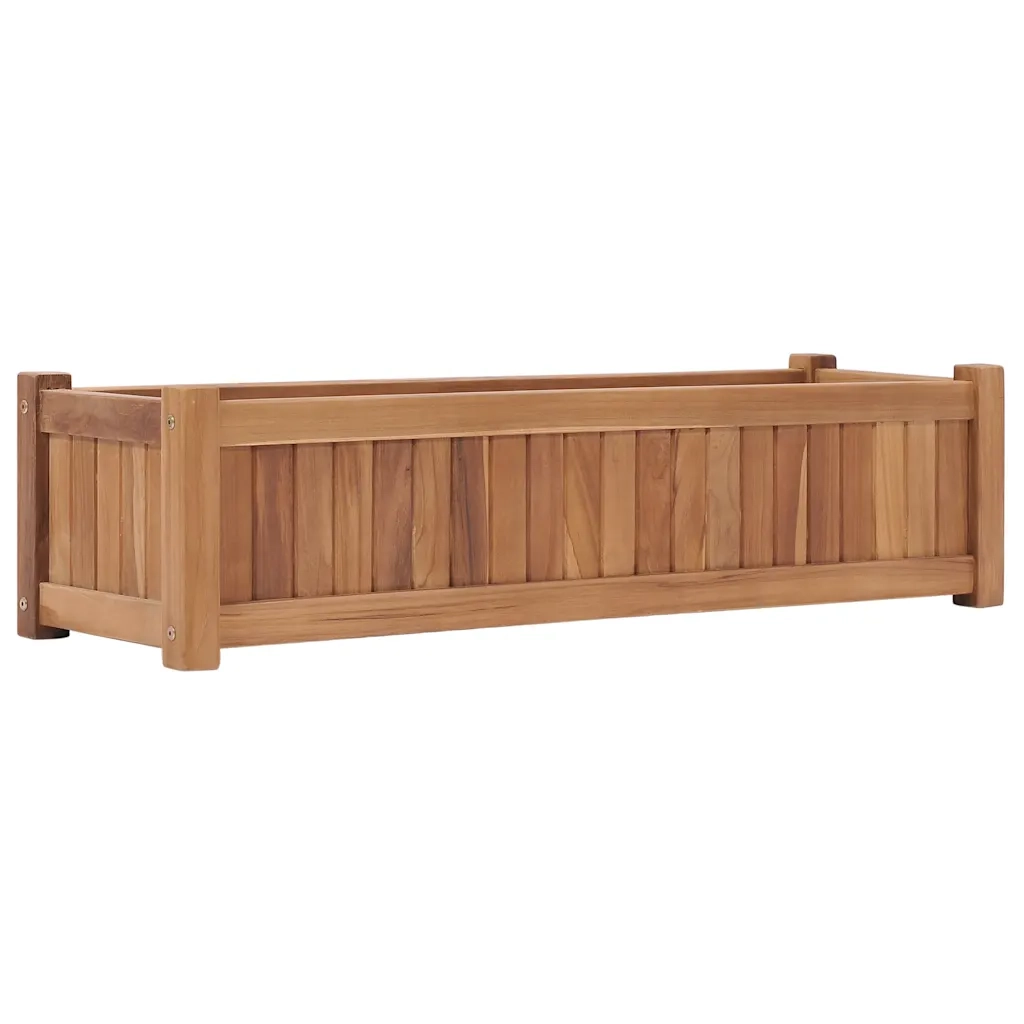 Letto Rialzato da Giardino 100x30x25 cm in Massello di Acacia cod mxl 54546