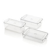 Set 3 contenitori con coperchio YODO-C