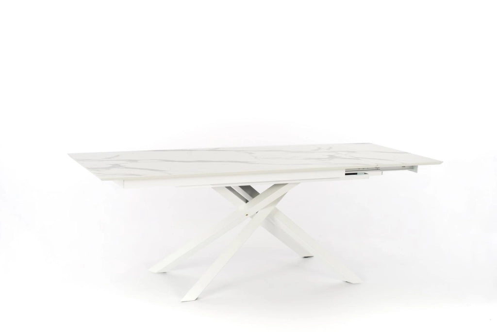 Tavolo Allungabile 170/270x90x76 cm in HPL Xavier Marmo Calacatta