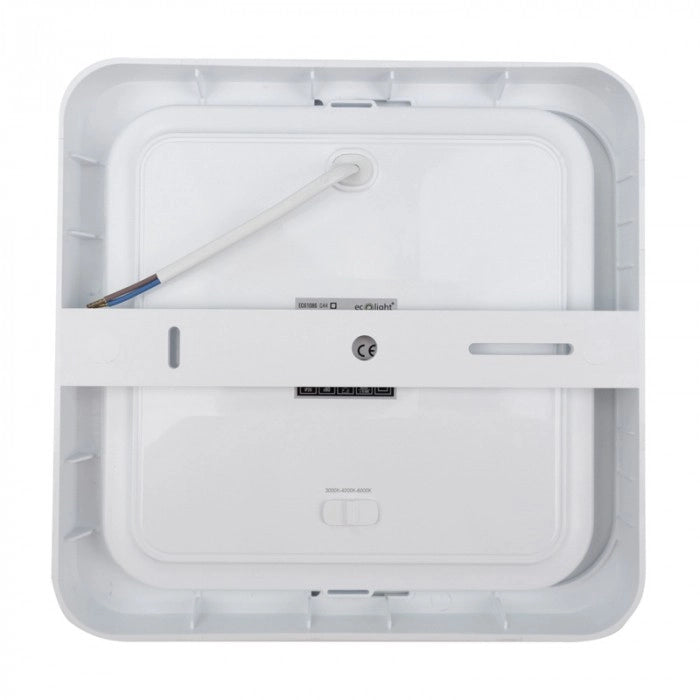 Pannello LED quadrato 24W CCT 2in1 bianco Ecolight
