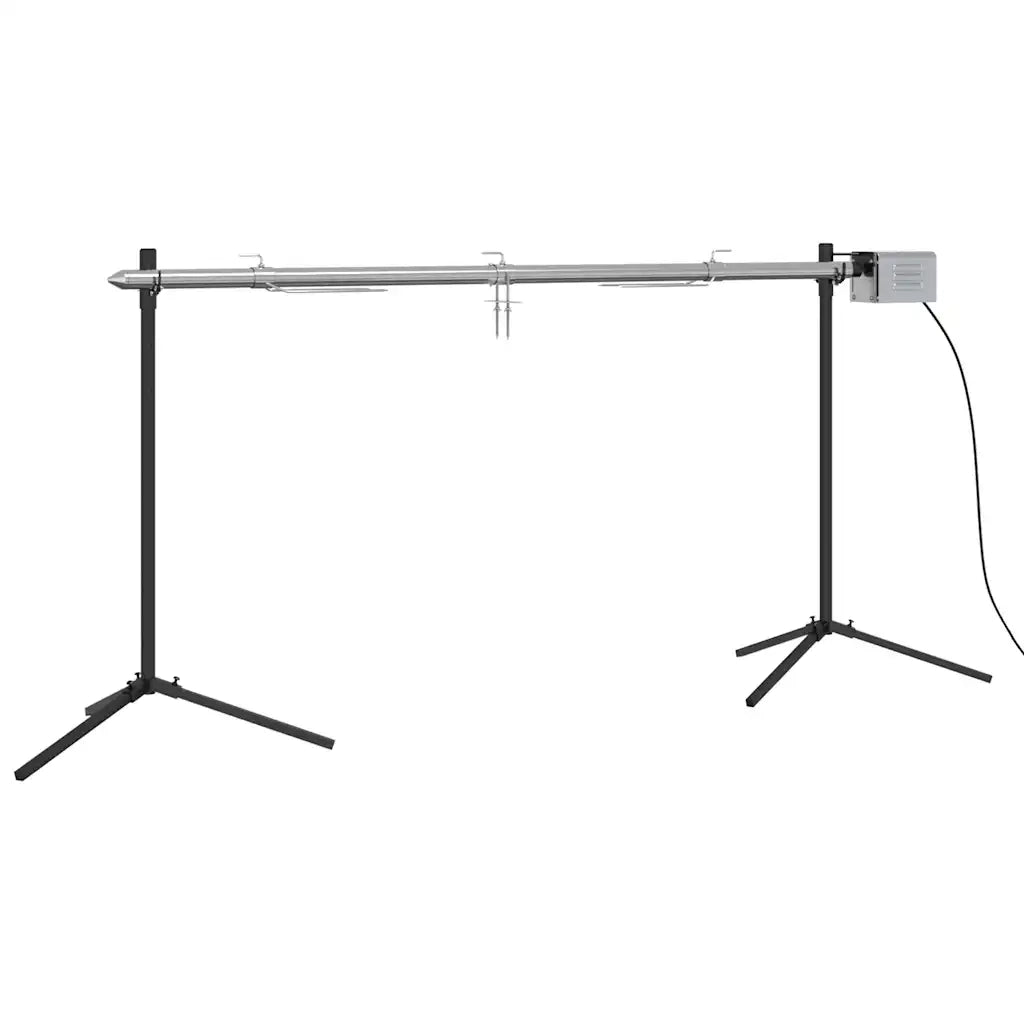Set Griglia e Vassoio Barbecue Automatico in Acciaio Inox 3152096
