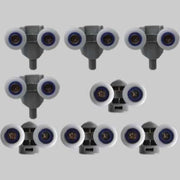 KIT SCORRIMENTO 4 + 4 PER FAST 2.0 E SIMPLY 2.0     Idroweb