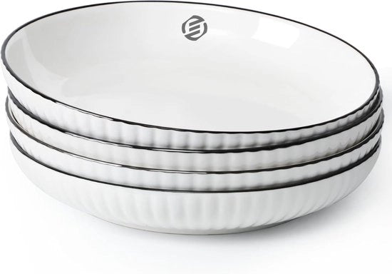 Piatti per Spaghetti - Piatti Profondi - Piatti Profondo - Piatti per Pasta - Piatti per Spaghetti