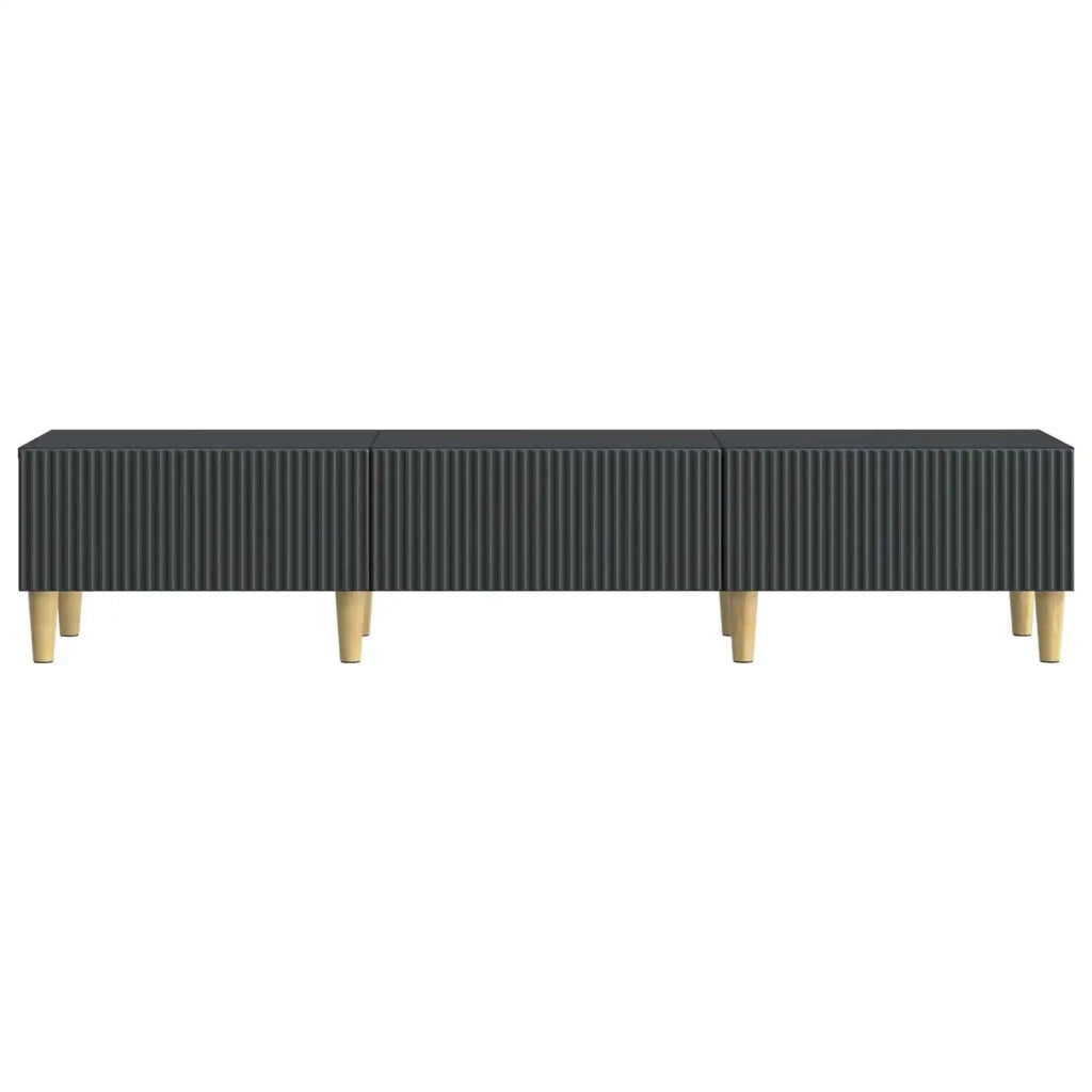 Mobile TV Nero 147 x 34,5 x 30 cm Legno ingegnerizzato 894706