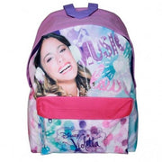 Trade Shop - Zaino Americano Violetta Music Disney Colore Rosa Bambine Asilo Tempo Libero -