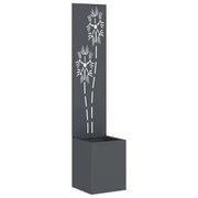 Schermo per privacy in giardino Floreale Antracite 32 x 150 cm CFW2500133