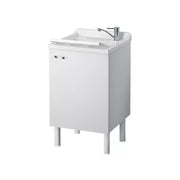 Lavatoio 50x50 cm bianco per zona lavanderia - Serie Arcobaleno
