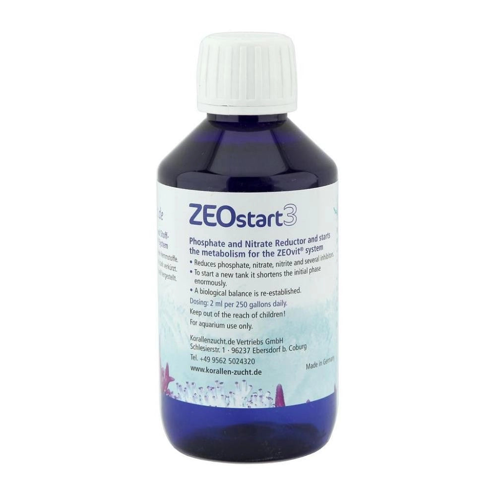 Korallen-Zucht ZeoStart 3 - riduttore di fosfati e nitrati per il sistema Zeovit Formato: 500 ml