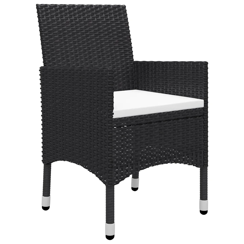 Set da Pranzo da Giardino 9 pz Nero cod mxl 36097