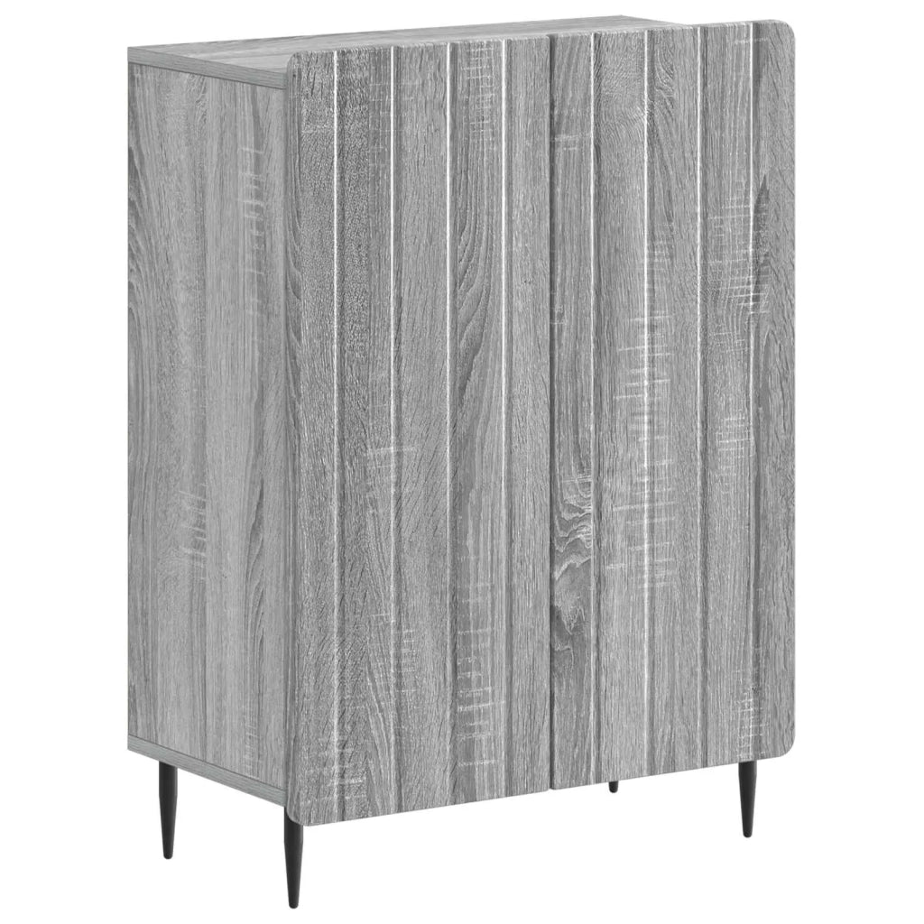 Mobiletto da Bagno ZWOLLE Sonoma grigio 59,5 x 31 x 79,5 cm 896401