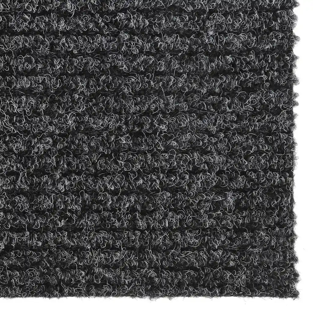 Tappeto del soggiorno | Tappeto Corsia Acchiappa Polvere 100x100 cm Antracite