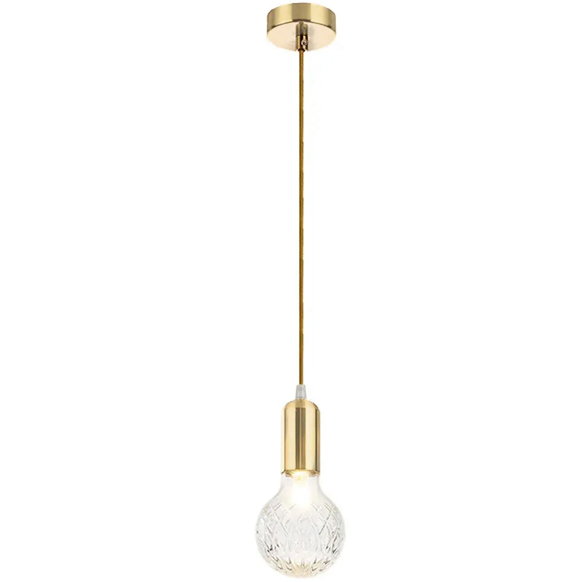 Lampada Da Soffitto Singola Retro Gold APP649-1CP