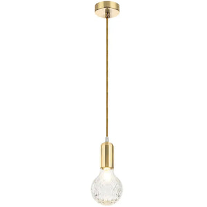 Lampada Da Soffitto Singola Retro Gold APP649-1CP