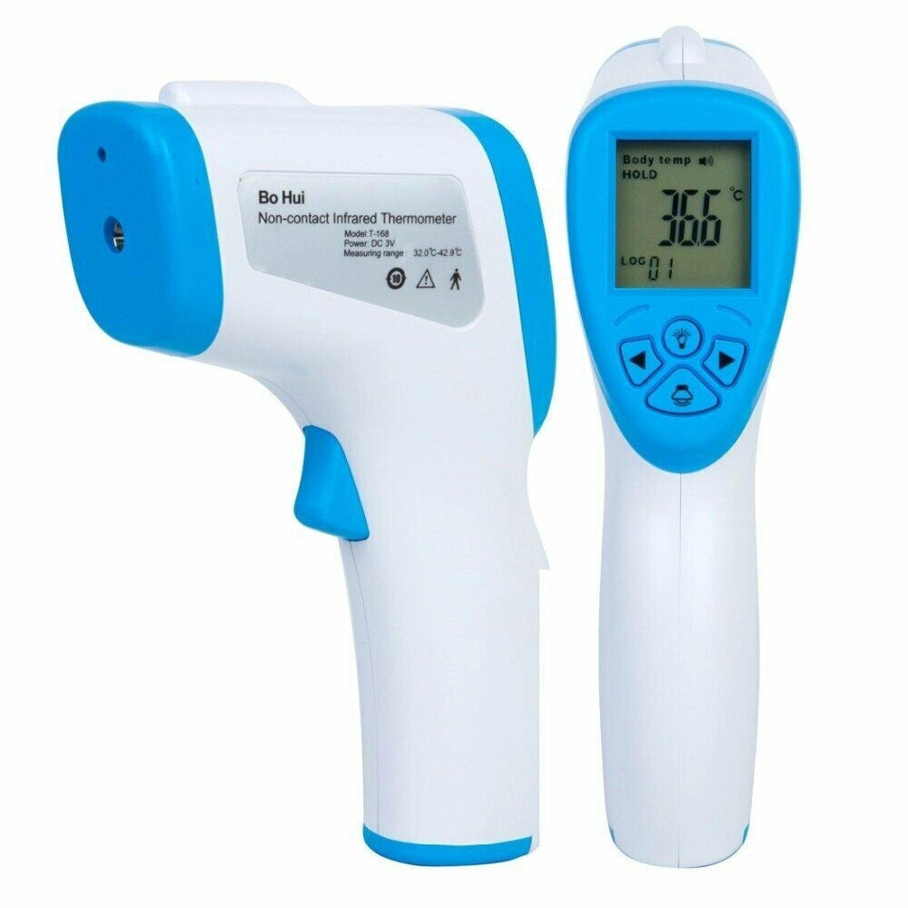 Trade Shop - Termometro Febbre Temperatura Corporea Digitale Infrarossi Senza Contatto -