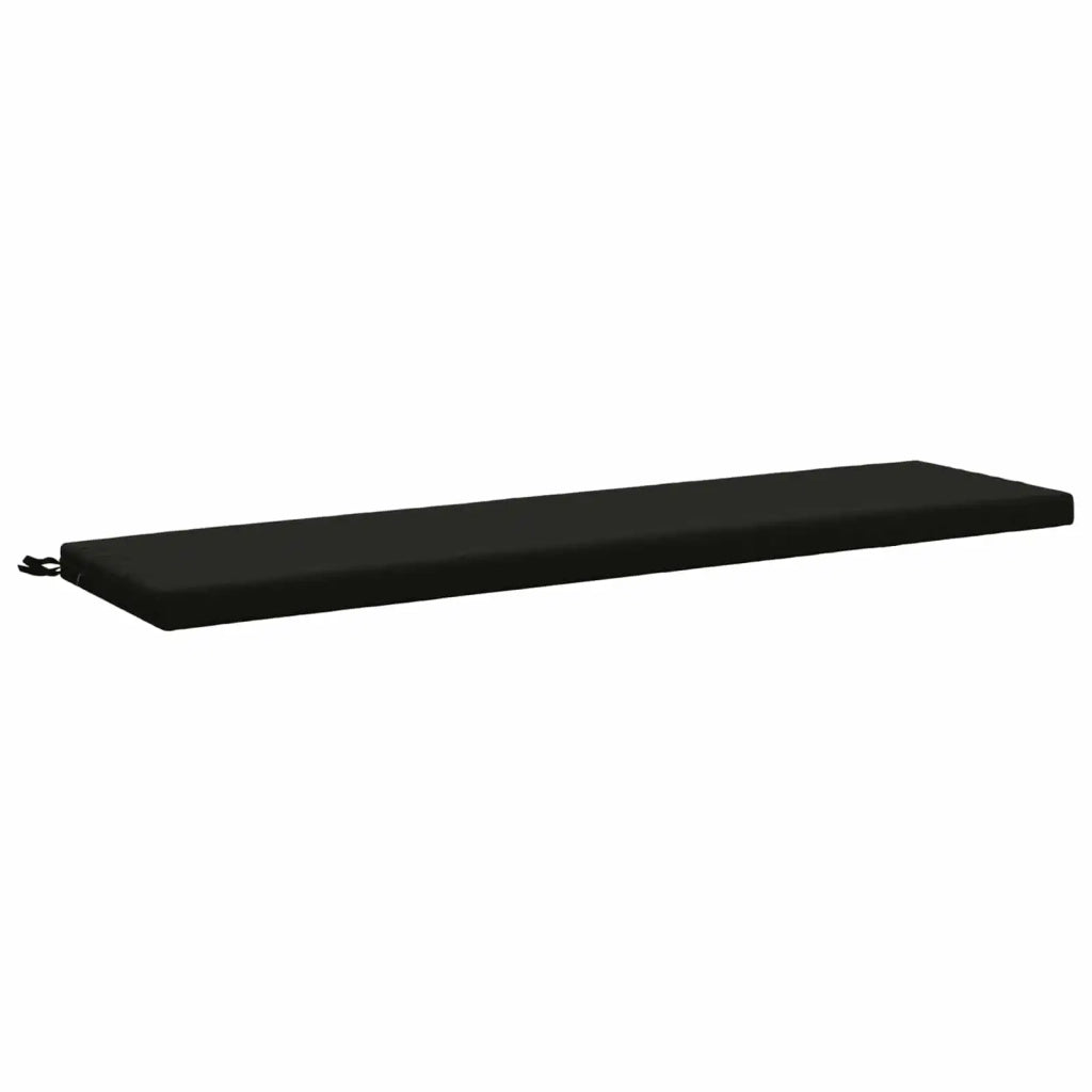 Cuscini per Panchina a 2 Pezzi SOEST 2 pz 100% Poliestere Nero 949053