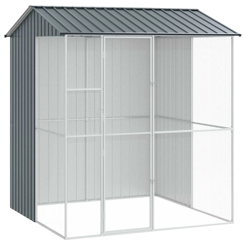 Gabbia per uccelli Antracite 215 x 210 x 247 cm Acciaio zincato 3325174